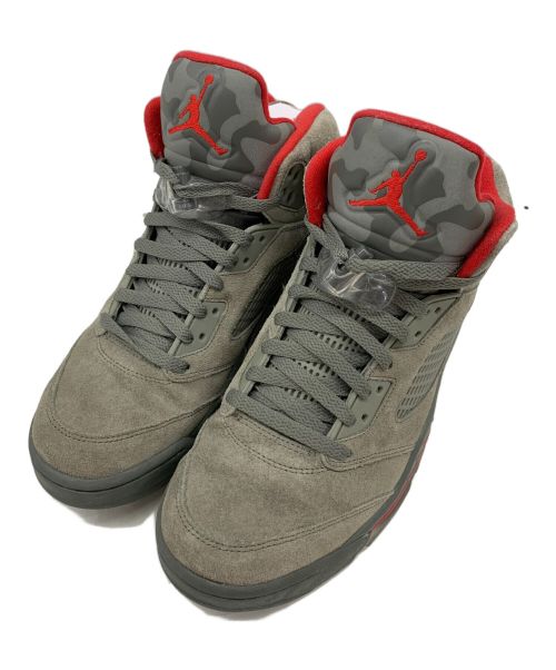 NIKE（ナイキ）NIKE (ナイキ) AIR JORDAN 5 RETRO”P51 CAMO” オリーブ サイズ:US9の古着・服飾アイテム