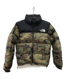 THE NORTH FACE（ザ ノース フェイス）の古着「ダウンジャケット/Novelty Nuptse Jacket」｜オリーブ