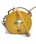 COACH×PEANUTSコーチ×ピーナッツ）の古着「ショルダーバッグ」｜イエロー