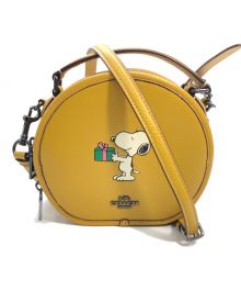 COACH×PEANUTS（コーチ×ピーナッツ）の古着「ショルダーバッグ」｜イエロー