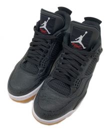 NIKE（ナイキ）の古着「AIR JORDAN 4 RETRO SE”"Laser Black Gum"」｜ブラック