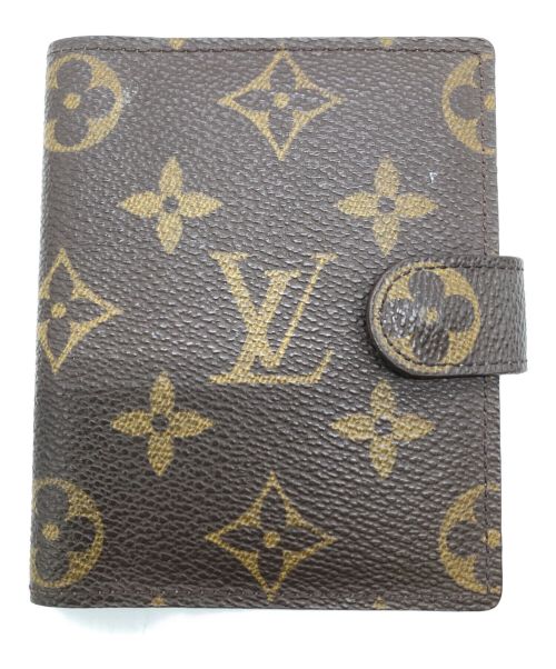 LOUIS VUITTON（ルイ ヴィトン）LOUIS VUITTON (ルイ ヴィトン) 手帳カバーモノグラム ブラウンの古着・服飾アイテム