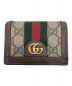 GUCCI（グッチ）の古着「2つ折り財布」｜ブラウン