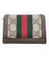 GUCCI (グッチ) 2つ折り財布 ブラウン：23000円