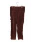 doublet (ダブレット) パンツ　	21AW CUT OFF VELVET PANTS ブラウン サイズ:M：12000円