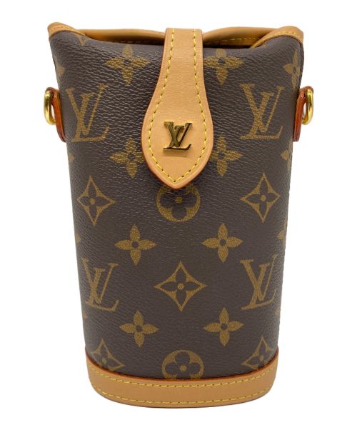 LOUIS VUITTON（ルイ ヴィトン）LOUIS VUITTON (ルイ ヴィトン) フォールド･ミー ポーチ ブラウンの古着・服飾アイテム