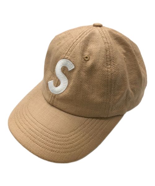 SUPREME（シュプリーム）SUPREME (シュプリーム) キャップ/S ロゴ 6パネル キャップ ベージュの古着・服飾アイテム