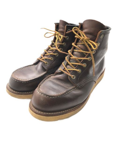 RED WING（レッドウィング）RED WING (レッドウィング) レースアップブーツ 	100周年記念モデル ブラウン サイズ:26cmの古着・服飾アイテム