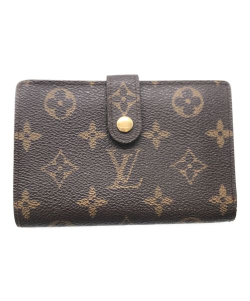 LOUIS VUITTON（ルイ ヴィトン）LOUIS VUITTON (ルイ ヴィトン) 2つ折り財布　ポルトモネ・ビエ・ヴィエノワ ブラウンの古着・服飾アイテム