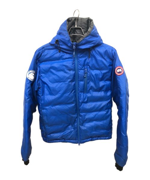 CANADA GOOSE（カナダグース）CANADA GOOSE (カナダグース) ダウンジャケット LODGE HOODY ブルー サイズ:SIZE Mの古着・服飾アイテム