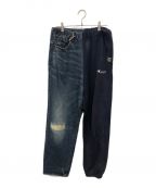 Maison MIHARA YASUHIROメゾン ミハラ ヤスヒロ）の古着「Half-Sweat Denim Pants」｜インディゴ