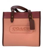 COACHコーチ）の古着「2WAYフィールドトートバッグ」｜ピンク