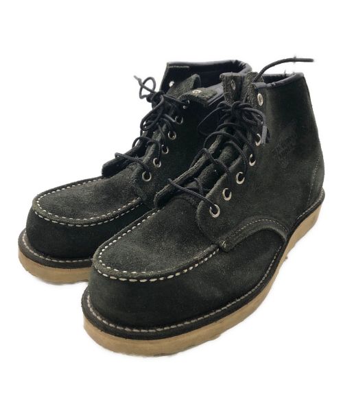 RED WING（レッドウィング）RED WING (レッドウィング) 6インチ ラフアウト クラシック モックブーツ ブラック サイズ:25.5cmの古着・服飾アイテム