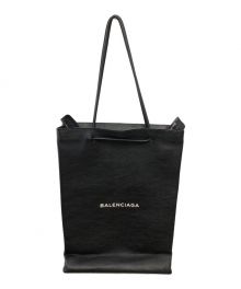 BALENCIAGA（バレンシアガ）の古着「ショッピングバッグM　ノースサウス」｜ブラック