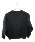 Name. (ネーム) Name.PATCHWORK KNIT SWEATER(ネーム パッチワークニットセーター) ブラック サイズ:2：12000円