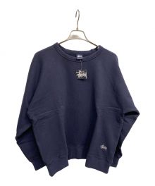 stussy（ステューシー）の古着「クルーネックスウェット」｜ネイビー