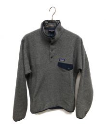 Patagonia（パタゴニア）の古着「ハーフボタンフリースプルオーバー」｜ブラック