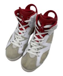 NIKE（ナイキ）の古着「AIR JORDAN 6 RETRO”ALTENATE HARE”」｜ホワイト×レッド