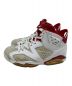 NIKE (ナイキ) AIR JORDAN 6 RETRO”ALTENATE HARE” ホワイト×レッド サイズ:US8：6000円