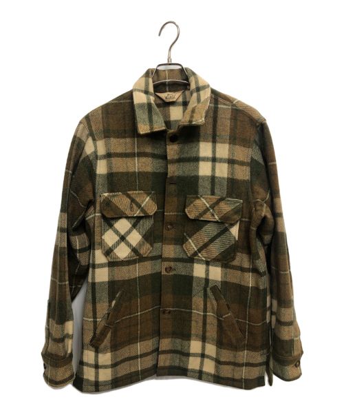 WOOLRICH（ウールリッチ）WOOLRICH (ウールリッチ) ウールジャケット ブラウン サイズ:44の古着・服飾アイテム