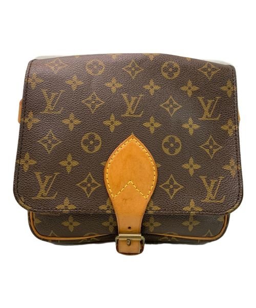 LOUIS VUITTON（ルイ ヴィトン）LOUIS VUITTON (ルイ ヴィトン) カルトシエールMM/ショル―バッグ/ミニバッグ ブラウンの古着・服飾アイテム