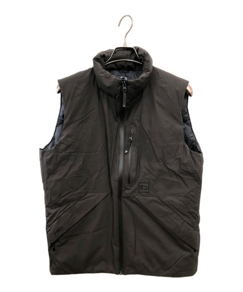 WOOLRICH（ウールリッチ）WOOLRICH (ウールリッチ) WOOLRICH KATAHDIN(ウールリッチ カターディン) GORE-TEX ダウンベスト ブラック サイズ:Lの古着・服飾アイテム