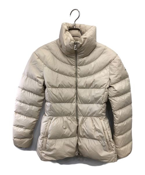 MONCLER（モンクレール）MONCLER (モンクレール) GUERY(ゲリー)  ダウンジャケット ベージュ サイズ:1(S程度)の古着・服飾アイテム