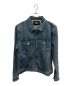 stussy（ステューシー）の古着「stussy ZIP UP Garage Denim Jacket(ステューシー ジップアップ ガレージ デニムジャケット)」｜ブルー