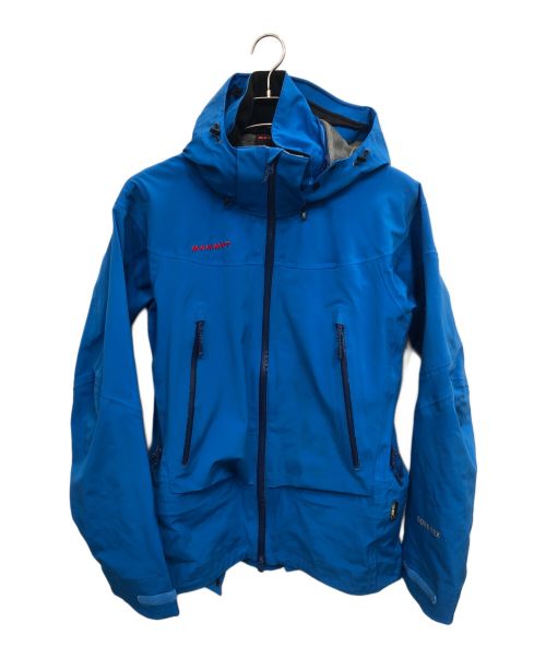 MAMMUT（マムート）MAMMUT (マムート) MAMMUT Gore-Tex Soft Shell Icefall Jacket(マムート ゴアテックス ソフトシェル アイスフォール ジャケット) ブルー サイズ:Lの古着・服飾アイテム