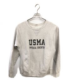 BUZZ RICKSON'S（バズリクソンズ）の古着「復刻レプリカ USMA Sweat Shirts "REVERSE WEAVE"」｜グレー