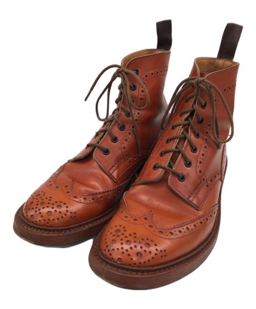 Tricker's（トリッカーズ）Tricker's (トリッカーズ) Tricker's MALTON(トリッカーズ モールトン) ブラウン サイズ:8 1/2の古着・服飾アイテム