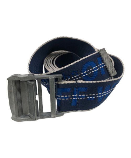 OFFWHITE（オフホワイト）OFFWHITE (オフホワイト) OFFWHITE INDUSTRIAL BELT NAVY(オフホワイト インダストリアル ベルト ネイビー) ブルーの古着・服飾アイテム