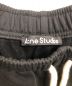 中古・古着 Acne studios (アクネ ストゥディオス) ACNE STUDIOS(アクネ ストゥディオズ) フェイスパッチ スウェットパンツ ブラック サイズ:XS：18000円