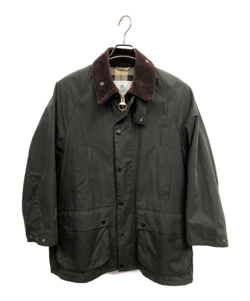 Barbour（バブアー）Barbour (バブアー) Barbour 6oz WAXD COTTON OVERSIZE BEAUFORT(バブアー 6オンス ワックスドコットン オーバーサイズ ビューフォート) グリーン サイズ:38の古着・服飾アイテム