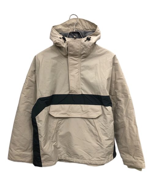 J.CREW（ジェイクルー）J.CREW (ジェイクルー) J.CREW(ジェイ・クルー) 裏起毛アノラックパーカー ベージュ サイズ:SIZE Lの古着・服飾アイテム