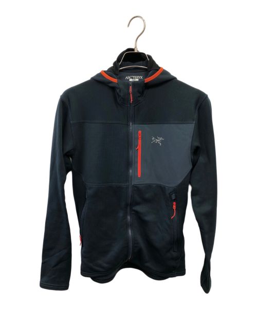 ARC'TERYX（アークテリクス）ARC'TERYX (アークテリクス) Fortrez Hoody(フォートレズ フーディ) ハードフリースジャケット ネイビー サイズ:Sの古着・服飾アイテム