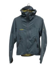 MAMMUT（マムート）の古着「MAMMUT Ultimate Hoody AF(マムート ウルティメイト フーディ アジアンフィット)」｜ブルー