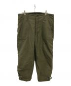 ALAMO MFG CO-）の古着「ALAMO.MFG 1979 CONTRACT A-2 DECK TROUSERS」｜オリーブ