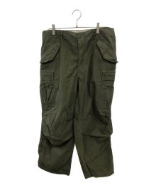 ARMY（アーミー）の古着「1967 Contract M-65 FIELD TROUSERS "1st TYPE" Aluminum GRIPPER」｜オリーブ