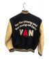 VAN (ヴァン) VAN(ヴァン) OLD VAN-JACKET(オールド ヴァン ヂャケット) 袖レザースタジャン ブラック サイズ:L：20000円