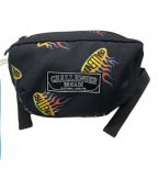 CHALLENGERチャレンジャー）の古着「CHALLENGER(チャレンジャー) Fireball Waist Bag(ファイヤーボール ウェストバッグ)」｜ブラック