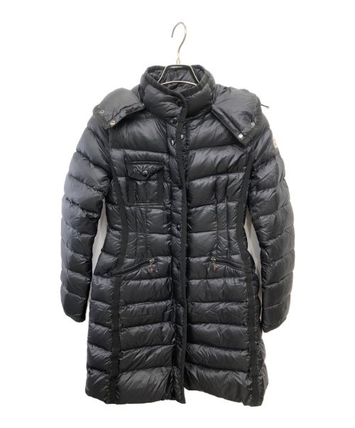 MONCLER（モンクレール）MONCLER (モンクレール) HERMINE(エルミンヌ) ダウンコート ブラックの古着・服飾アイテム