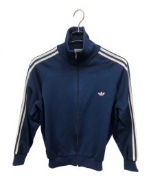 adidas（アディダス）の古着「80's VINTAGE "THREE STRIPE TRACK JKT" デサント期」｜ブルー