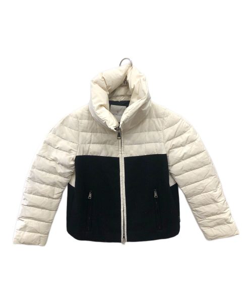 MONCLER（モンクレール）MONCLER (モンクレール) 切替ダウンジャケット ベージュ サイズ:SIZE 1の古着・服飾アイテム