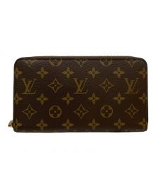 LOUIS VUITTON（ルイ ヴィトン）の古着「長財布　ジッピー オーガナイザー」｜ブラウン