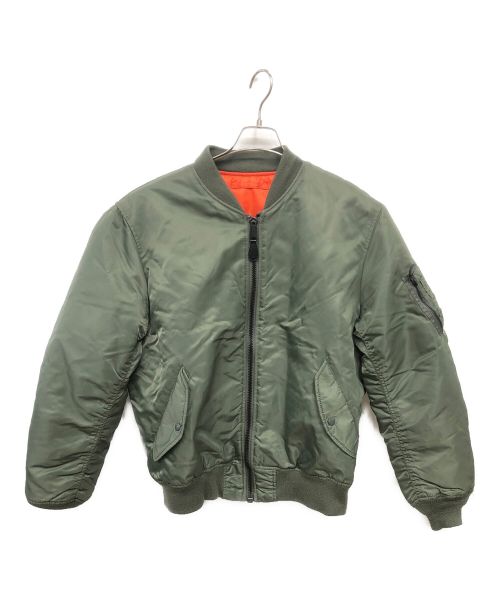 AVIREX（アヴィレックス）AVIREX (アヴィレックス) THERMOLITE® MA-1ジャケット グリーン サイズ:SIZE 2XLの古着・服飾アイテム