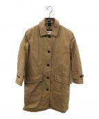 MHLエムエイチエル）の古着「PROOFED COTTON NYLON TWILL COAT(プルーフド コットン ナイロン ツイル コート)」｜ベージュ