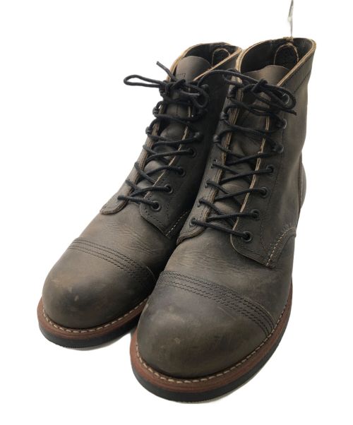 RED WING（レッドウィング）RED WING (レッドウィング) IRON RANGER　アイアンレンジャー　ブーツ ブラウン サイズ:26.5cmの古着・服飾アイテム