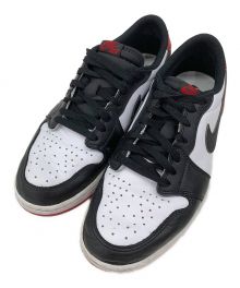 NIKE（ナイキ）の古着「AIR JORDAN 1 RETRO LOW OG"Black Toe"」｜ホワイト×レッド