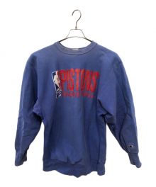 Champion REVERSE WEAVE（チャンピオン リバース ウィーブ）の古着「90's VINTAGE スウェット NBA"DETROIT PISTONS"」｜ネイビー